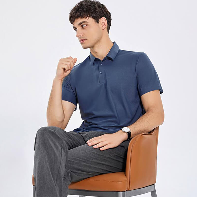 🥶ArcticCool™ ChillTech Basic Polo Shirts❄Men‘s Quick-Drying CoolEase Polo Shirt