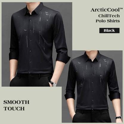 🥶ArcticCool™ ChillTech Hawaii Style Polo Shirts❄Men‘s Quick-Drying CoolEase Polo Shirt