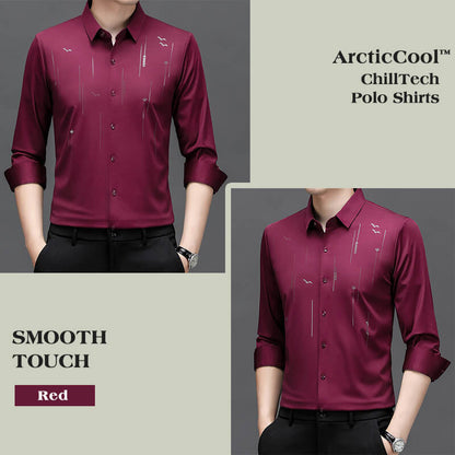 🥶ArcticCool™ ChillTech Hawaii Style Polo Shirts❄Men‘s Quick-Drying CoolEase Polo Shirt