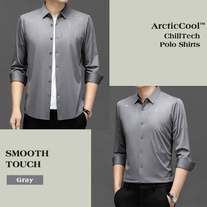 🥶ArcticCool™ ChillTech Hawaii Style Polo Shirts❄Men‘s Quick-Drying CoolEase Polo Shirt