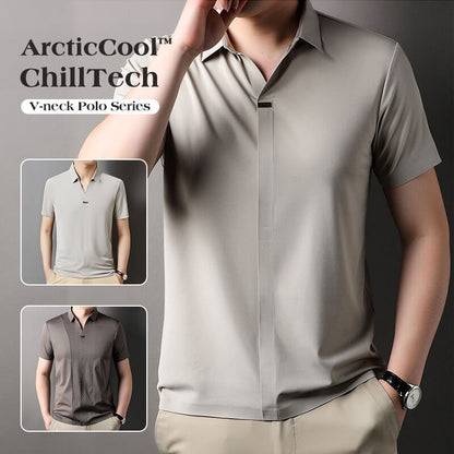 ArcticCool™ ChillTech V-Neck Polo Shirt
