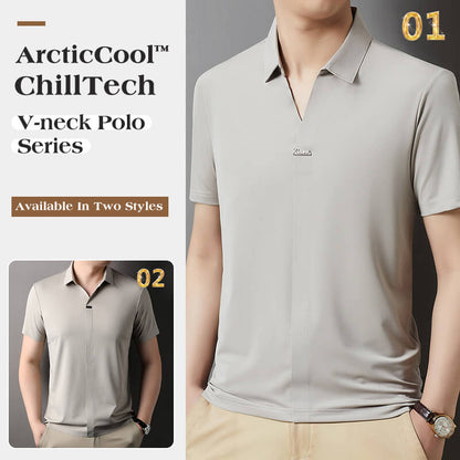 ArcticCool™ ChillTech V-Neck Polo Shirt