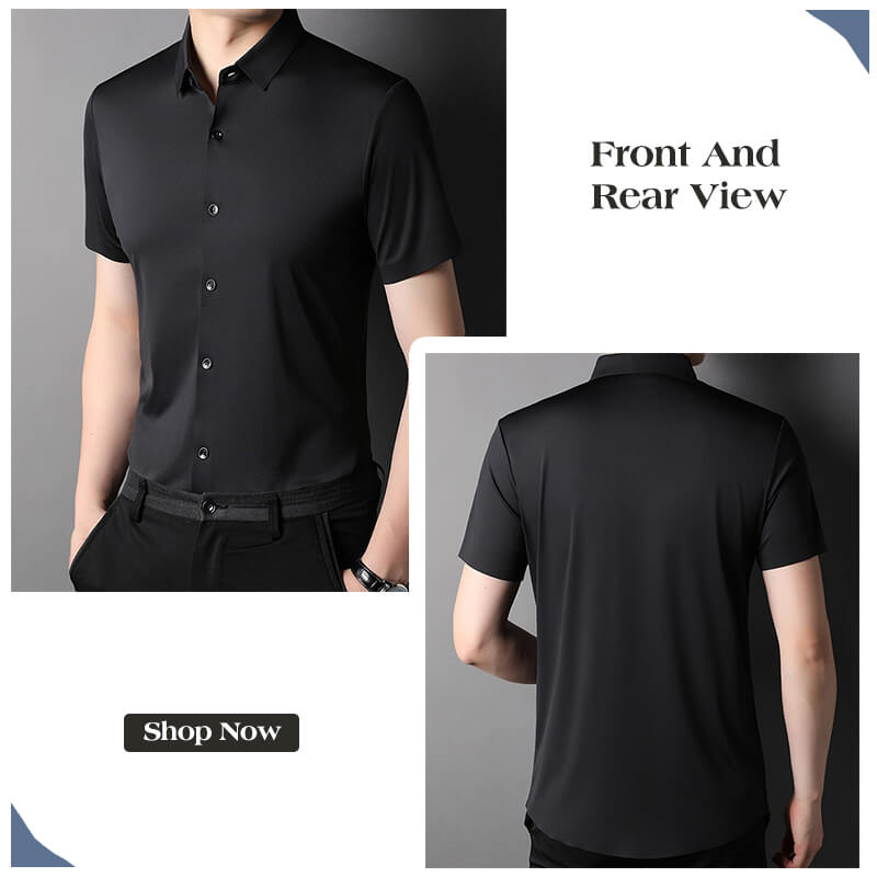 🥶ArcticCool™ ChillTech Busines Shirts❄Men‘s Quick-Drying CoolEase Shirt