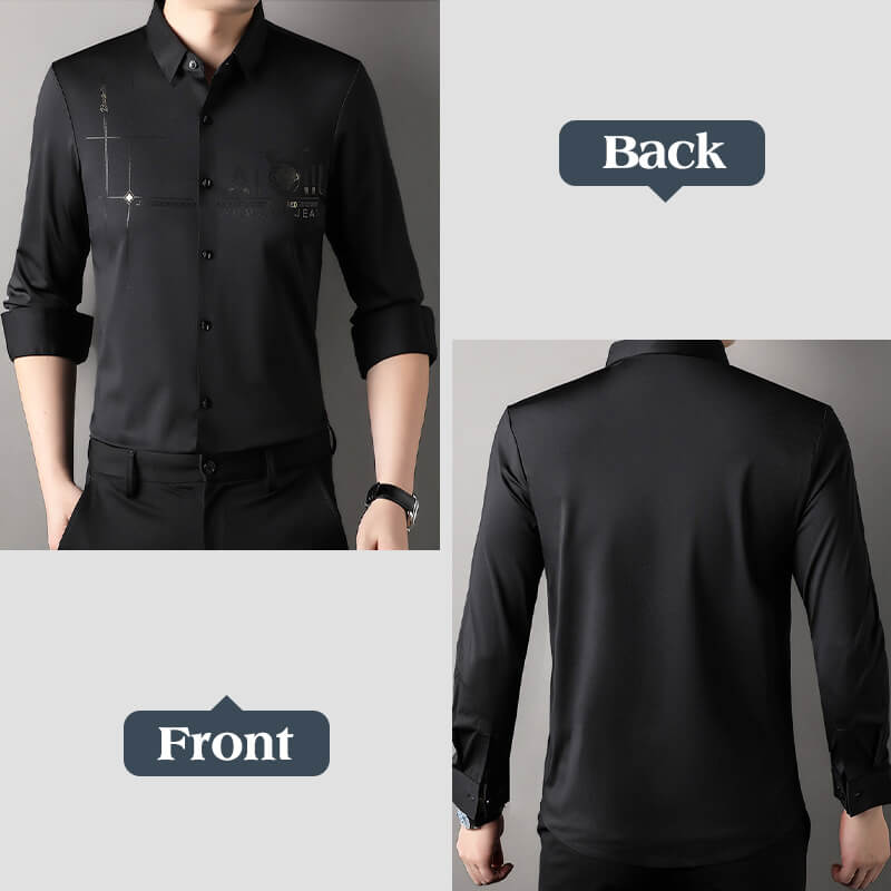 ComfortCore™ All-Season Embroidery Polo Shirt Men’s Lightweight and Breathable Polo Shirt