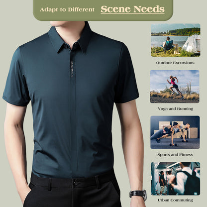 🥶ArcticCool™ ChillTech Polo Shirts❄Men‘s Quick-Drying CoolEase Polo Shirt