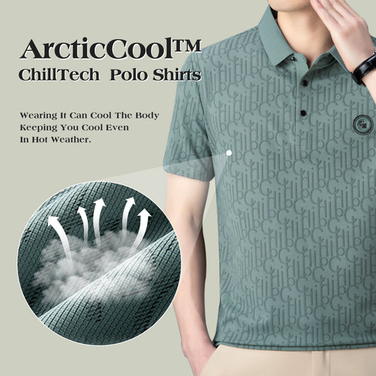 ArcticCool™ ChillTech Script Polo