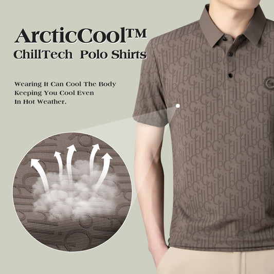 ArcticCool™ ChillTech Script Polo