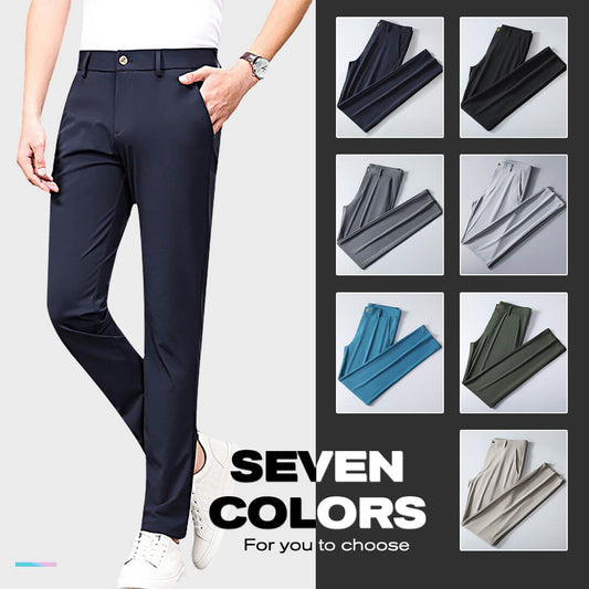 Breathable and Lightweight Men's Suit Pants
