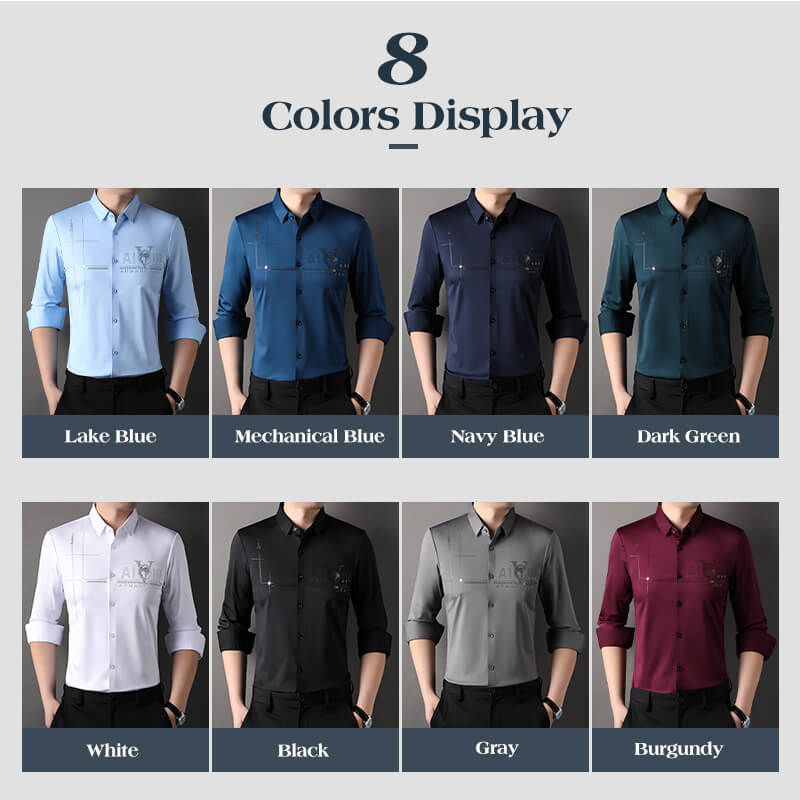 ComfortCore™ All-Season Embroidery Polo Shirt Men’s Lightweight and Breathable Polo Shirt