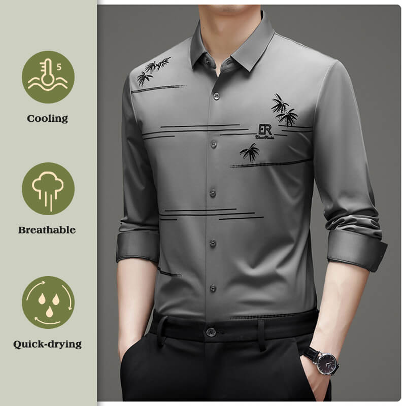 🥶ArcticCool™ ChillTech Bamboo Style Polo Shirts❄Men‘s Quick-Drying CoolEase Polo Shirt