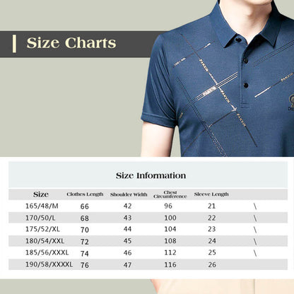 🥶ArcticCool™ ChillTech Polo Shirts 100 ❄Men‘s Quick-Drying CoolEase Polo Shirt