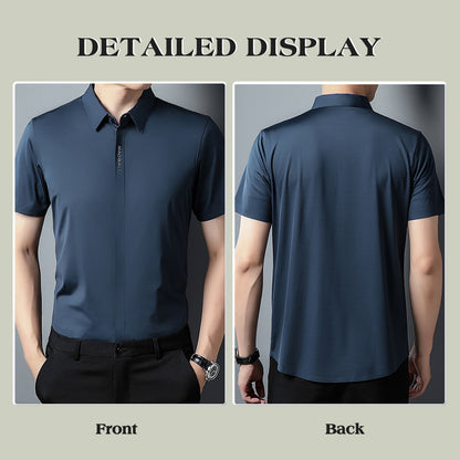 🥶ArcticCool™ ChillTech Polo Shirts❄Men‘s Quick-Drying CoolEase Polo Shirt