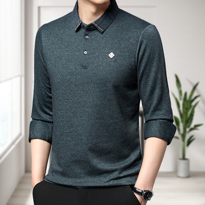 Men's Cozy Knit Long Sleeve Sweatshirt