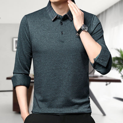 Men's Cozy Knit Long Sleeve Sweatshirt