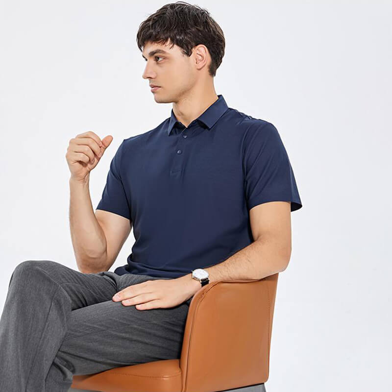 🥶ArcticCool™ ChillTech Basic Polo Shirts❄Men‘s Quick-Drying CoolEase Polo Shirt