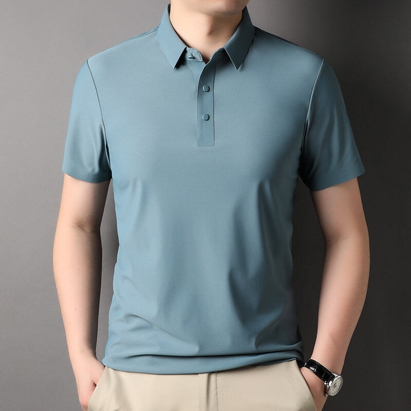 🥶ArcticCool™ ChillTech Basic Polo Shirts❄Men‘s Quick-Drying CoolEase Polo Shirt