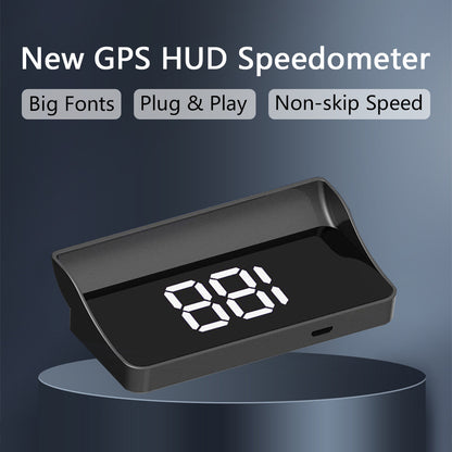 NEW GPS HUD SPEEDOMETER Suitable for All Car Models مناسب لجميع أنواع السيارات