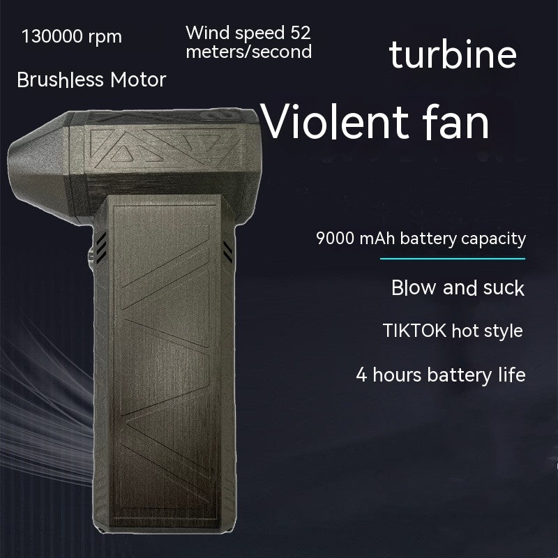 Silent High Power Jet Turbo Fan